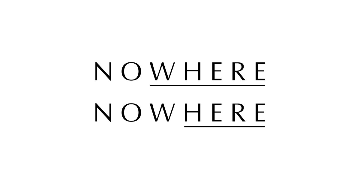 NOWHERE NOWHERE ONLINE STORE| 自分らしさを表現する香りのブランド – NOWHERE NOWHERE ONLINE STORE(ノーウェア ナウヒア)