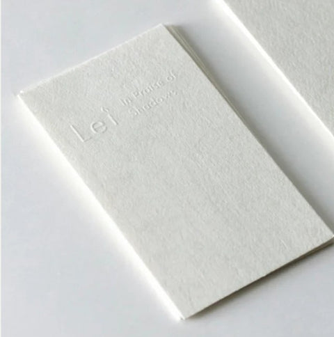 Lei card diffuser 和紙カード3枚入